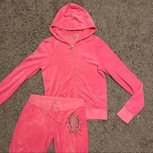 Juicy Coulture Pink Tracksuit Set